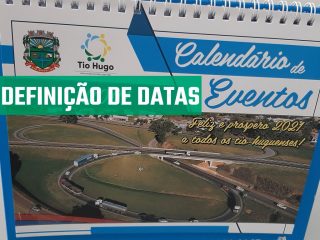 Definição de datas Calendário de Eventos 2022