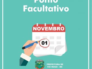 Ponto Facultativo nas repartições públicas municipais