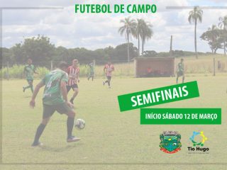 Campeonato Municipal de Futebol de Campo: Semifinais se iniciam no sábado