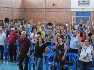Finalmente o reencontro: Depois de 2 anos grupos de Terceira Idade de Tio Hugo voltam a se reunir