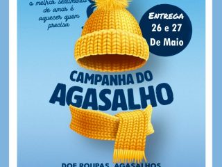 Campanha do Agasalho 2022: Ajude quem precisa!