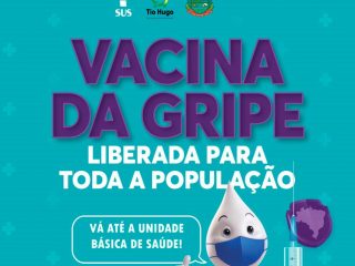 Vacina da gripe liberada para o público em geral