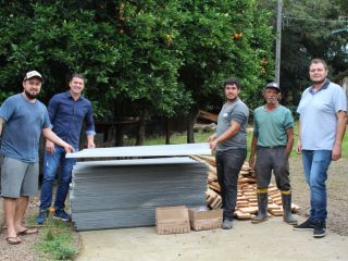 Iniciada a entrega dos materiais para o primeiro lote do Programa Municipal de Reformas Habitacionais