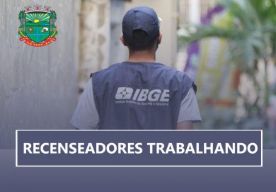 Recenseadores do IBGE estão atuando em Tio Hugo