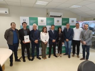 Geder Follmer participa de reunião na Secretaria de Segurança Pública do RS