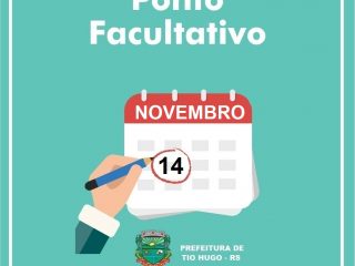 Ponto Facultativo nos serviços públicos municipais