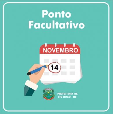 Ponto Facultativo nos serviços públicos municipais