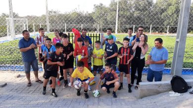Administração Municipal de Tio Hugo inaugura dois espaços esportivos e de lazer