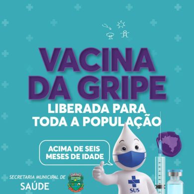 Vacina contra a gripe para toda a população