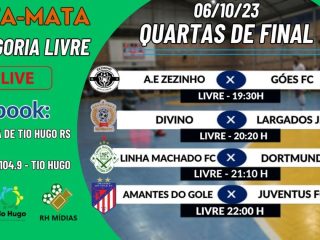 DECISÃO: Fase final do Campeonato de Futsal e Voleibol de Tio Hugo 2023 se inicia na sexta-feira