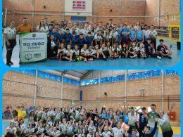Projeto Tio Hugo Voleibol: Torneio de voleibol para iniciantes foi um grande sucesso