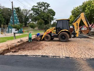 Administração Municipal de Tio Hugo investe em melhorias no Espaço Esportivo, Recreativo e de Lazer Helio Sippel