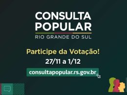 É HORA DE ESCOLHER AS PRIORIDADES DA NOSSA REGIÃO!! Participe da Consulta Popular 2023