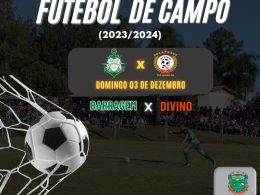 Abertura do Campeonato Municipal de Futebol de Campo acontece no domingo 03 de dezembro