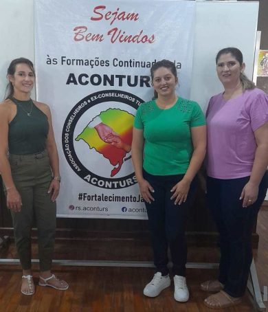 Conselheiras Tutelares de Tio Hugo participam de capacitação continuada