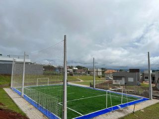 Espaço esportivo e de lazer do Bairro Nossa Senhora Aparecida é concluído