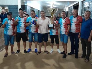 Grupo Pinheirinhos é o campeão do Campeonato Municipal de Bocha