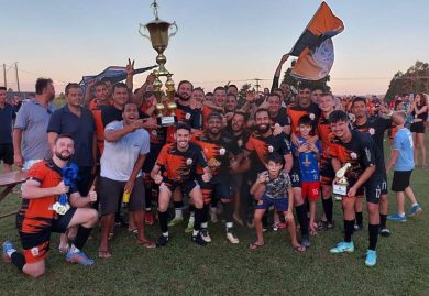 É CAMPEÃO! Treze de Maio/Largados e Divino são os campeões do Campeonato Municipal de Futebol de Campo