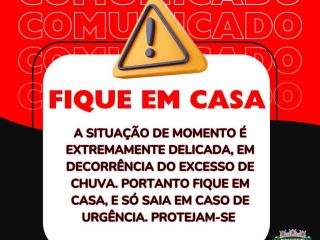 Evite sair de casa sem necessidade