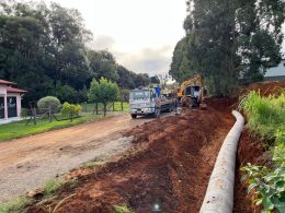 Nova rua receberá pavimentação
