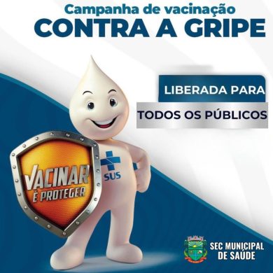 Vacina da Gripe liberada para toda a população
