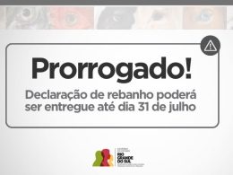 Prazo para Declaração Anual de Rebanho prorrogado até 31 de julho