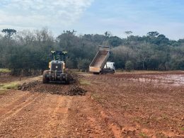 Secretaria municipal de Obras atua na recuperação das estradas