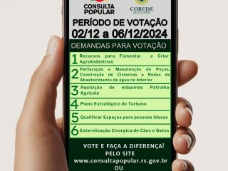Consulta Popular 2024: Votação iniciada nesta segunda-feira (02)