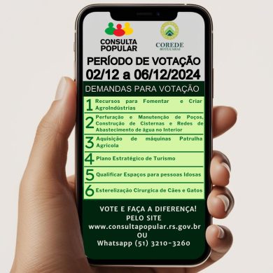 Consulta Popular 2024: Votação iniciada nesta segunda-feira (02)