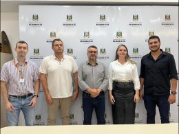 Reunião na Secretaria Estadual do Meio Ambiente e Infraestrutura aborda assuntos de interesse do Município