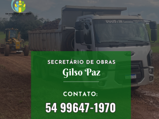 Secretaria Municipal de Obras contato: