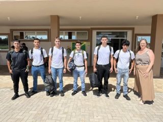 Jovens de Tio Hugo embarcam para Santa Maria para prestar Serviço Militar