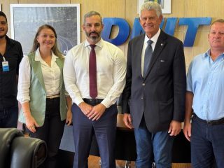 Administração Municipal se reúne com o diretor do DNIT em Brasília para encaminhar demandas