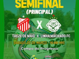 FUTEBOL DE CAMPO: Sábado é dia de semifinal!