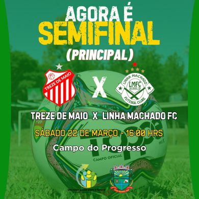 FUTEBOL DE CAMPO: Sábado é dia de semifinal!