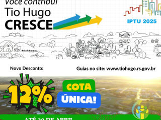 IPTU 2025: Pagamento em cota única até 30 de abril com 12% de desconto
