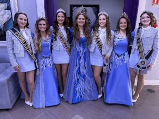 Corte de Soberanas de Tio Hugo participa de encontro regional na Exposol em Soledade