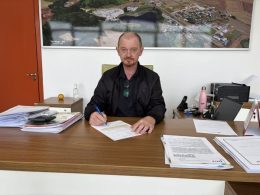 Vice-prefeito Oneide Gayger está a frente do Executivo Municipal