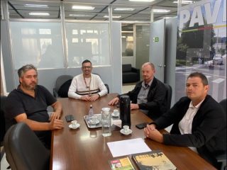 Lideranças tio-huguenses cumprem agenda em Porto Alegre