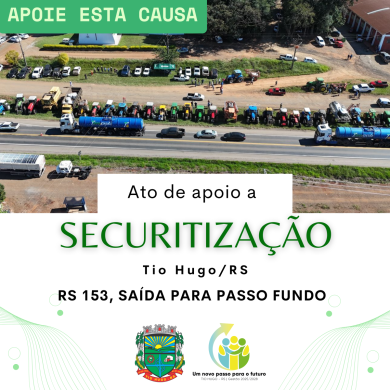 SECURITIZAÇÃO: Apoie esta causa. É o futuro da agricultura gaúcha