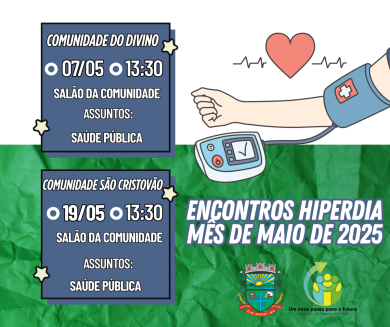 CONVITE PARA OS ENCONTROS HIPERDIA