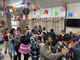 PCD’s participam de Festa Junina  muito animada