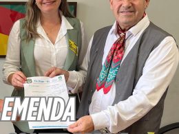 Tio Hugo recebe indicação de emenda parlamentar no valor de R$ 200 mil do Deputado Federal Pompeo de Mattos